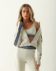 Conjunto Memel - Off-White e Cinza ROWA STORE DI8