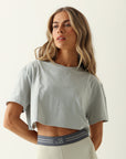 Cropped Simply Rowa V2 - Cinza ROWA STORE DI8