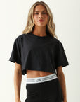 Cropped Simply Rowa V2 - Preto ROWA STORE DI8