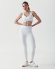 Legging Memel - Branco e Prata