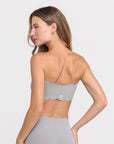 Top Heart Strapless - Cinza