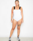 Body Expressividade alça larga EMANA® - Branco ROWA DROP3