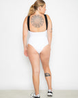 Body Expressividade alça larga EMANA® - Branco ROWA DROP3
