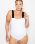 Body Expressividade alça larga EMANA® - Branco ROWA DROP3