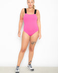 Body Expressividade alça larga EMANA® - Rosa ROWA DROP3