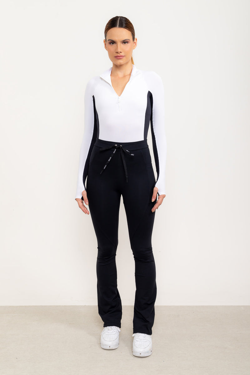 Body Leveza com mangas longas Emana® - Branco ROWA DROP2