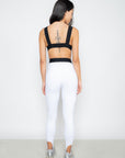 Legging Escolha de cintura alta com encaixe de pé EMANA® - Branco ROWA DROP3