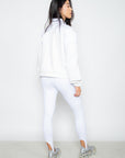 Legging Escolha de cintura alta com encaixe de pé EMANA® - Branco ROWA DROP3
