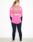 Legging Passatempo bicolor EMANA® - Rosa