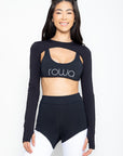 Legging Passatempo bicolor EMANA® - Preto