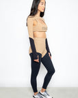 Legging Passatempo bicolor EMANA® - Caramelo
