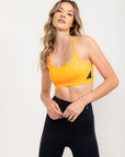 Top Bem-estar com alça ajustável EMANA® - Laranja Citrus ROWA DROP2