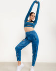 Top Liberdade dois em um EMANA® - Azul Cobalto Intenso ROWA DROP2
