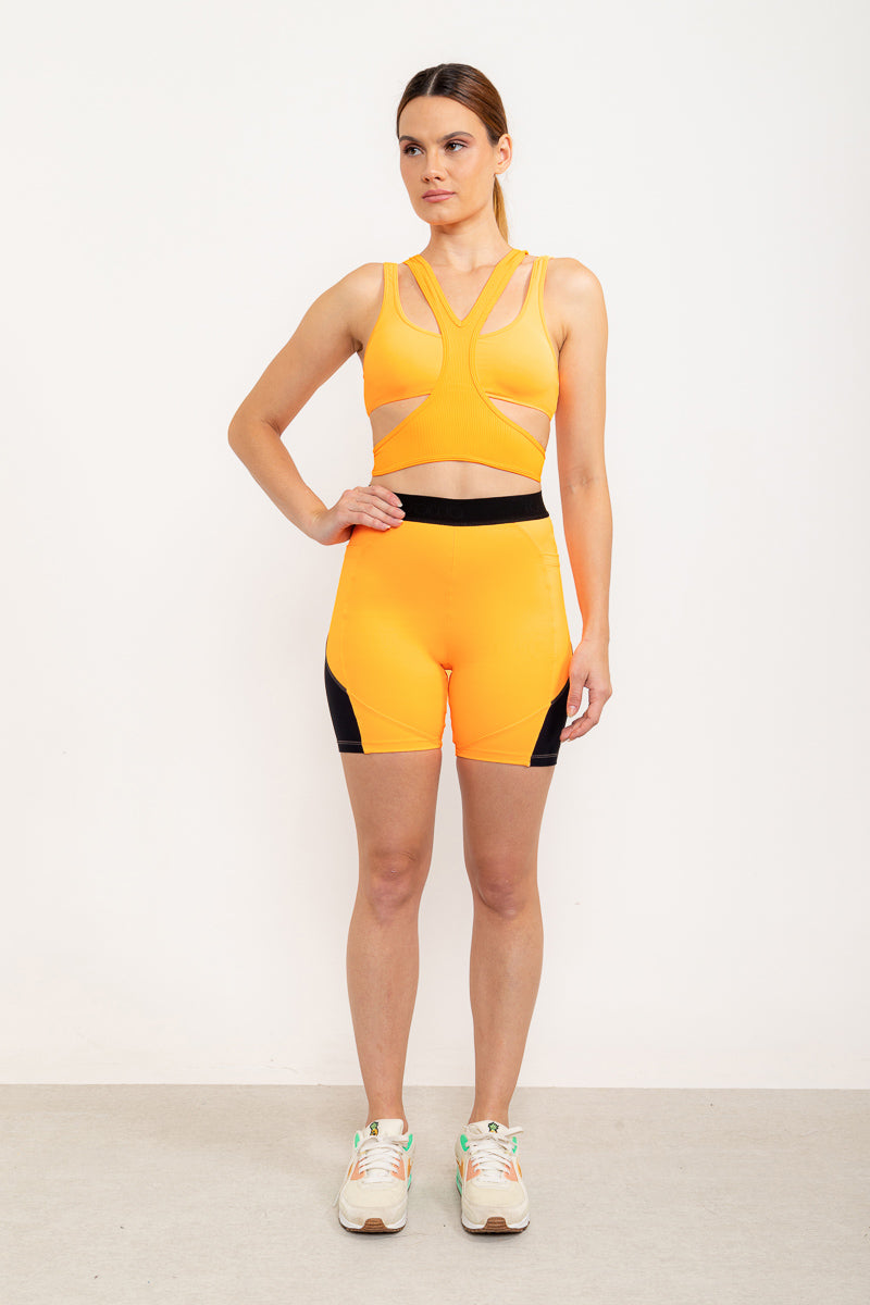 Top Trajetória duplo EMANA® - Laranja Citrus ROWA DROP2