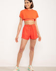 Cropped Rowa Molokai Hot Coral - ROWA STORE - Shirts & Tops