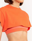 Cropped Rowa Molokai Hot Coral - ROWA STORE - Shirts & Tops