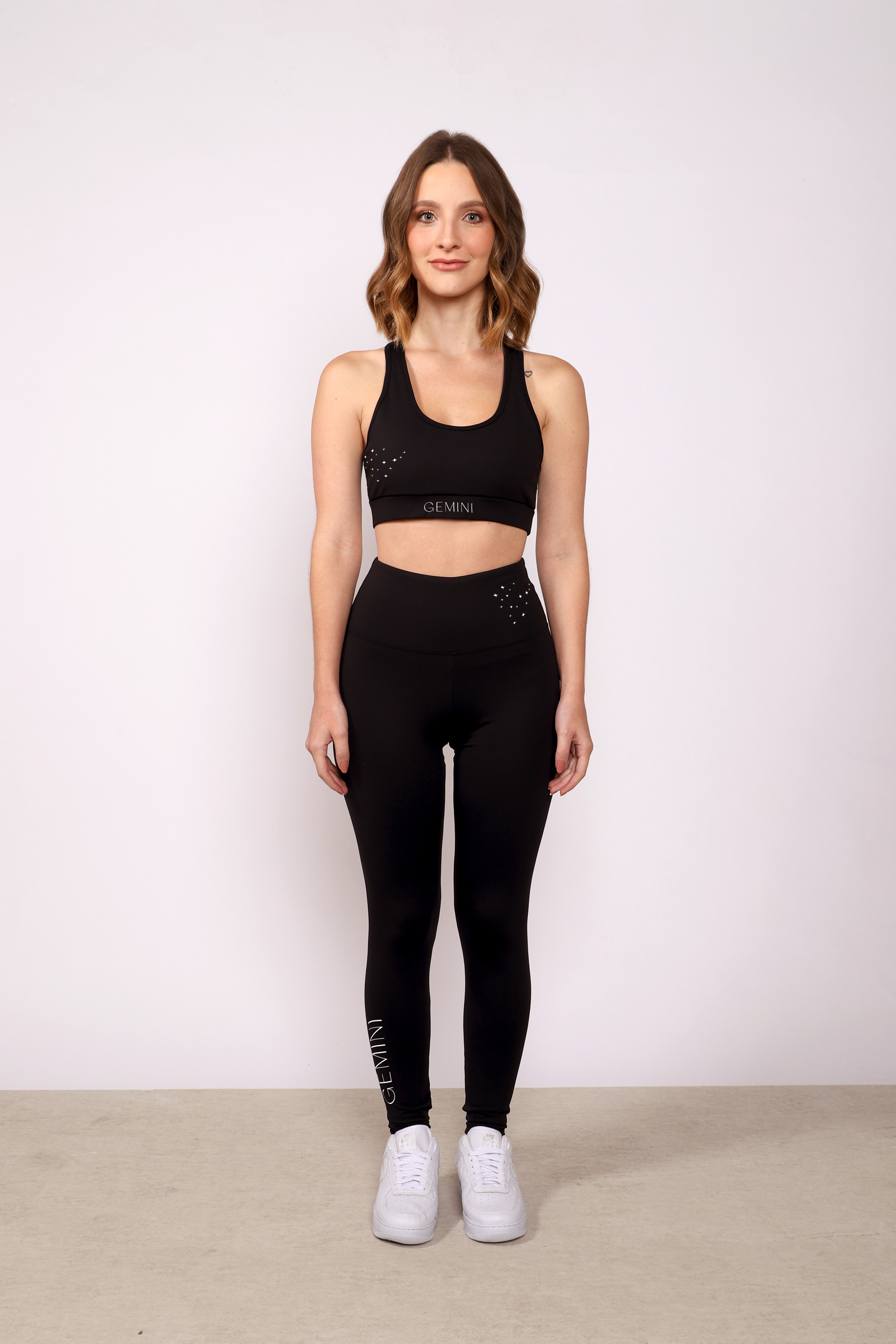 Calça Legging Signos Gemini - Preto