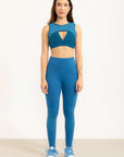 Legging Trapézio levanta bumbum EMANA® Azul