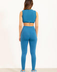 Legging Trapézio levanta bumbum EMANA® Azul