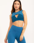Legging Trapézio levanta bumbum EMANA® Azul