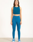 Top Losango frente única regulável EMANA® - Azul Cobalto Intenso - ROWA STORE - Top