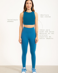 Top Losango frente única regulável EMANA® - Azul Cobalto Intenso ROWA STORE d1