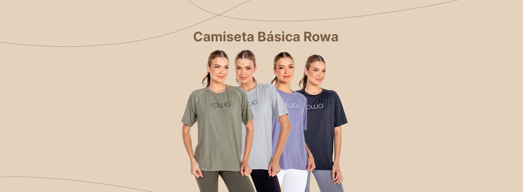 Camisetas Básicas Rowa