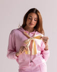 Jaqueta Moletom Aerolook Laces Rowa - Rosa