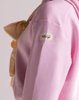Jaqueta Moletom Aerolook Laces Rowa - Rosa