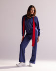 Calça Moletom Aerolook Laces Rowa - Azul Marinho