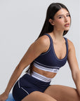 Top Memel - Azul Marinho