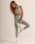 Legging Heart - Verde Claro