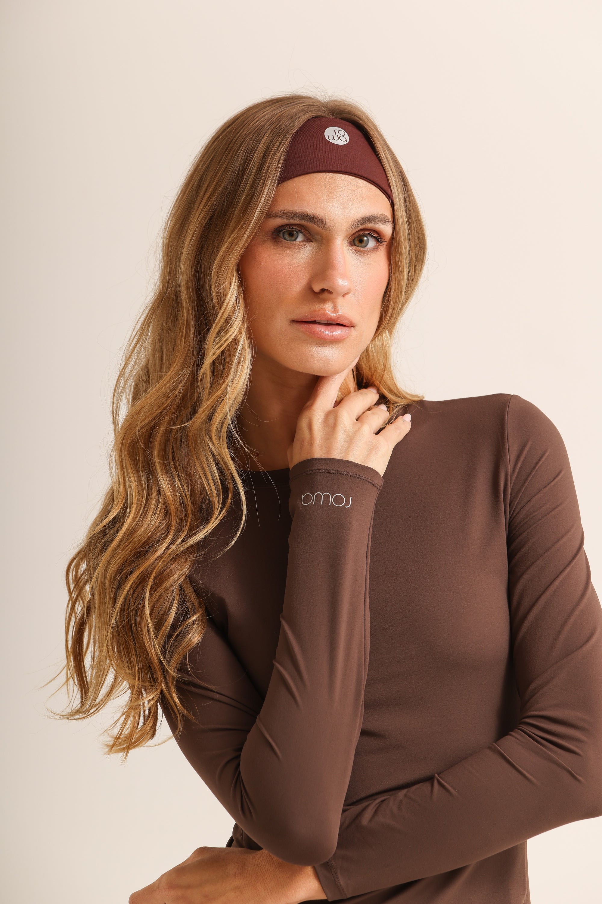 Faixa de Cabelo - Marrom