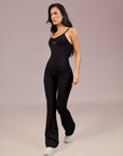 Calça Flare Rowa Hello Kitty - Preto