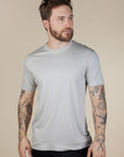 Camiseta Silk - Cinza Claro