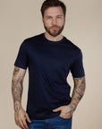 Camiseta Silk - Azul Marinho