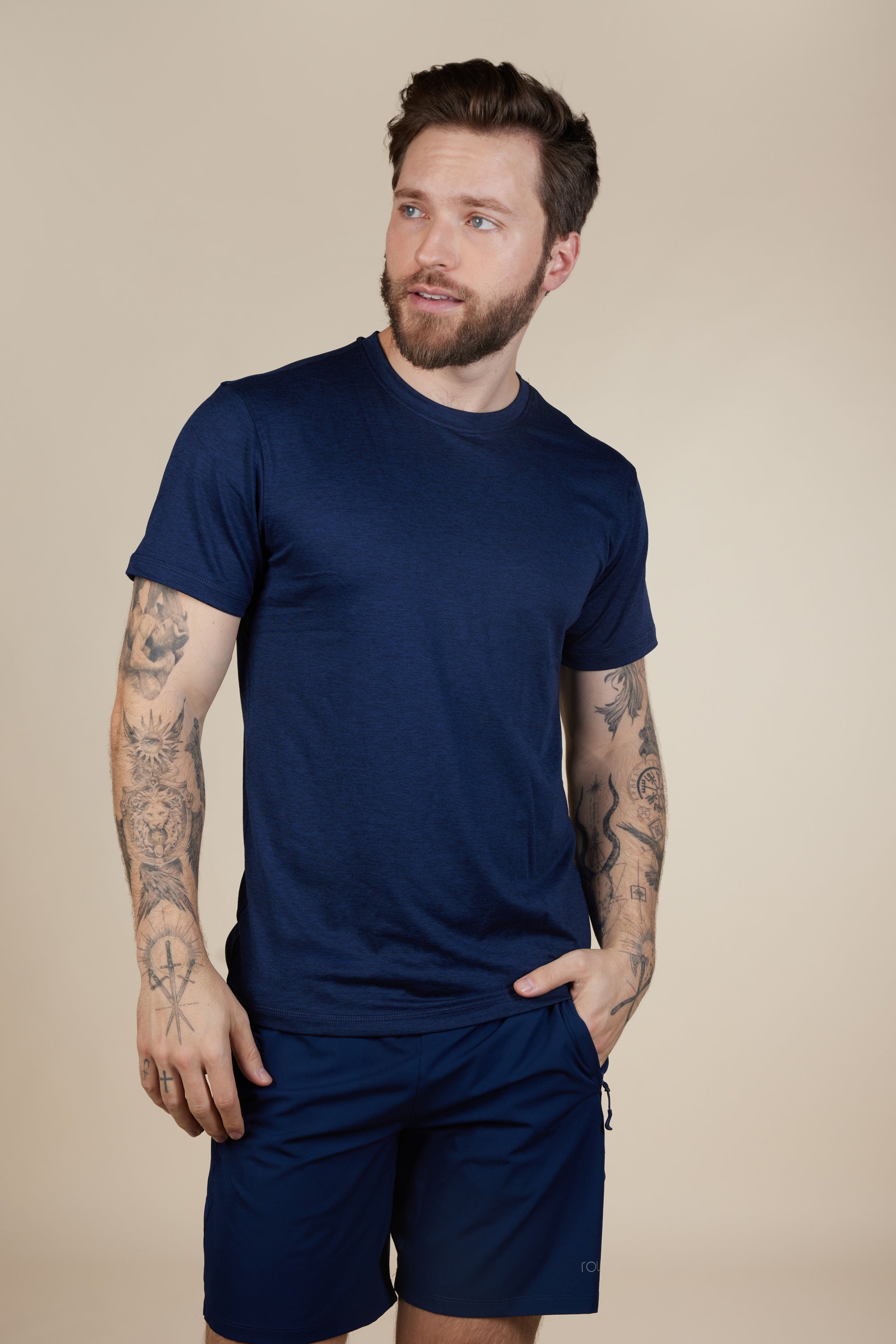 Bermuda Masculina Infinity  - Azul Marinho