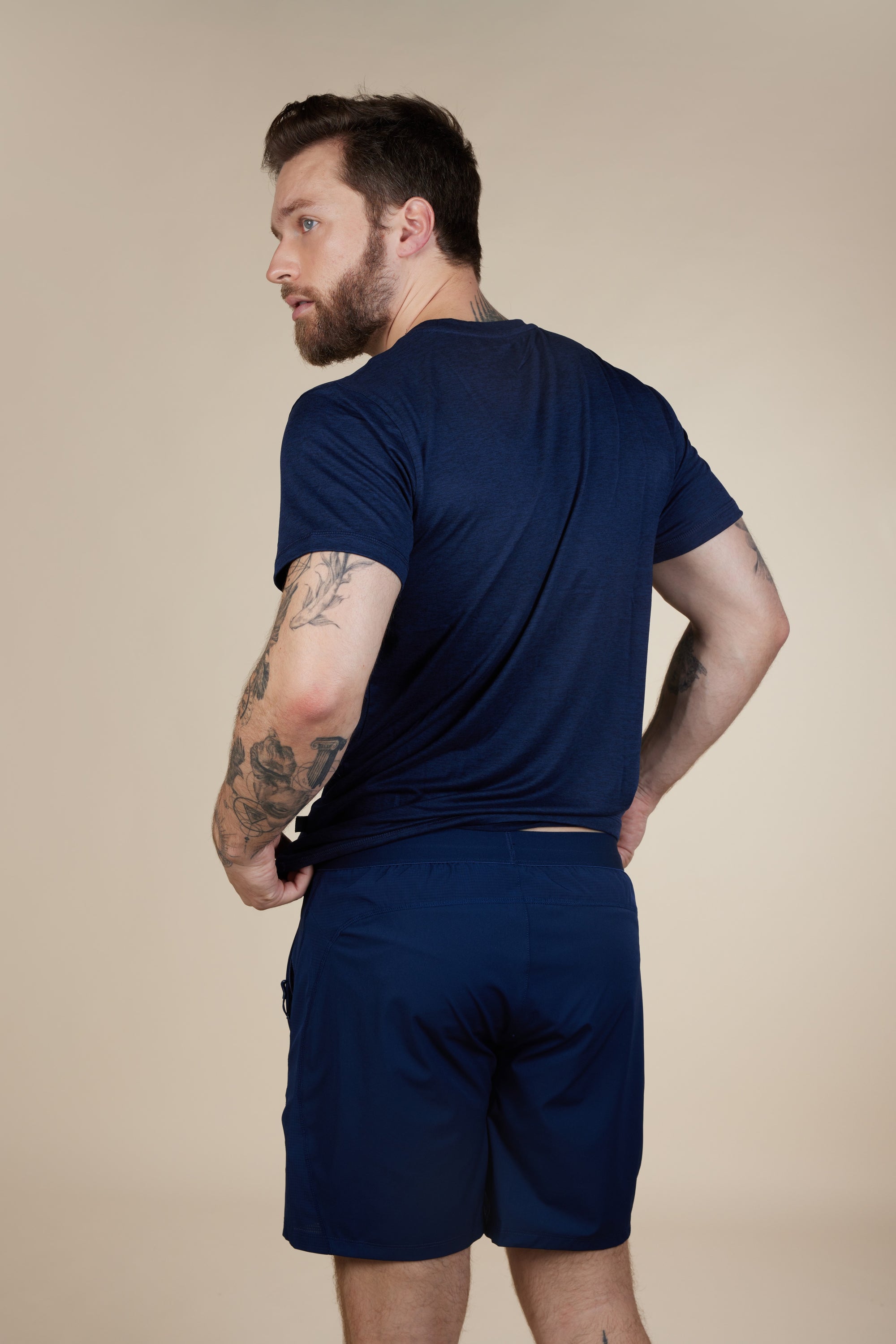 Bermuda Masculina Infinity  - Azul Marinho