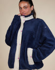 Jaqueta Soft Double - Azul Marinho
