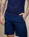Bermuda Masculina Bicolor - Azul Marinho