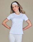 Camiseta Modal Manga Curta - Branco