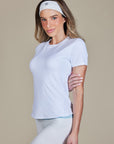 Camiseta Modal Manga Curta - Branco