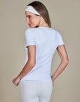 Camiseta Modal Manga Curta - Branco
