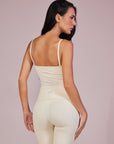 Calça Flare Rowa Hello Kitty - Creme
