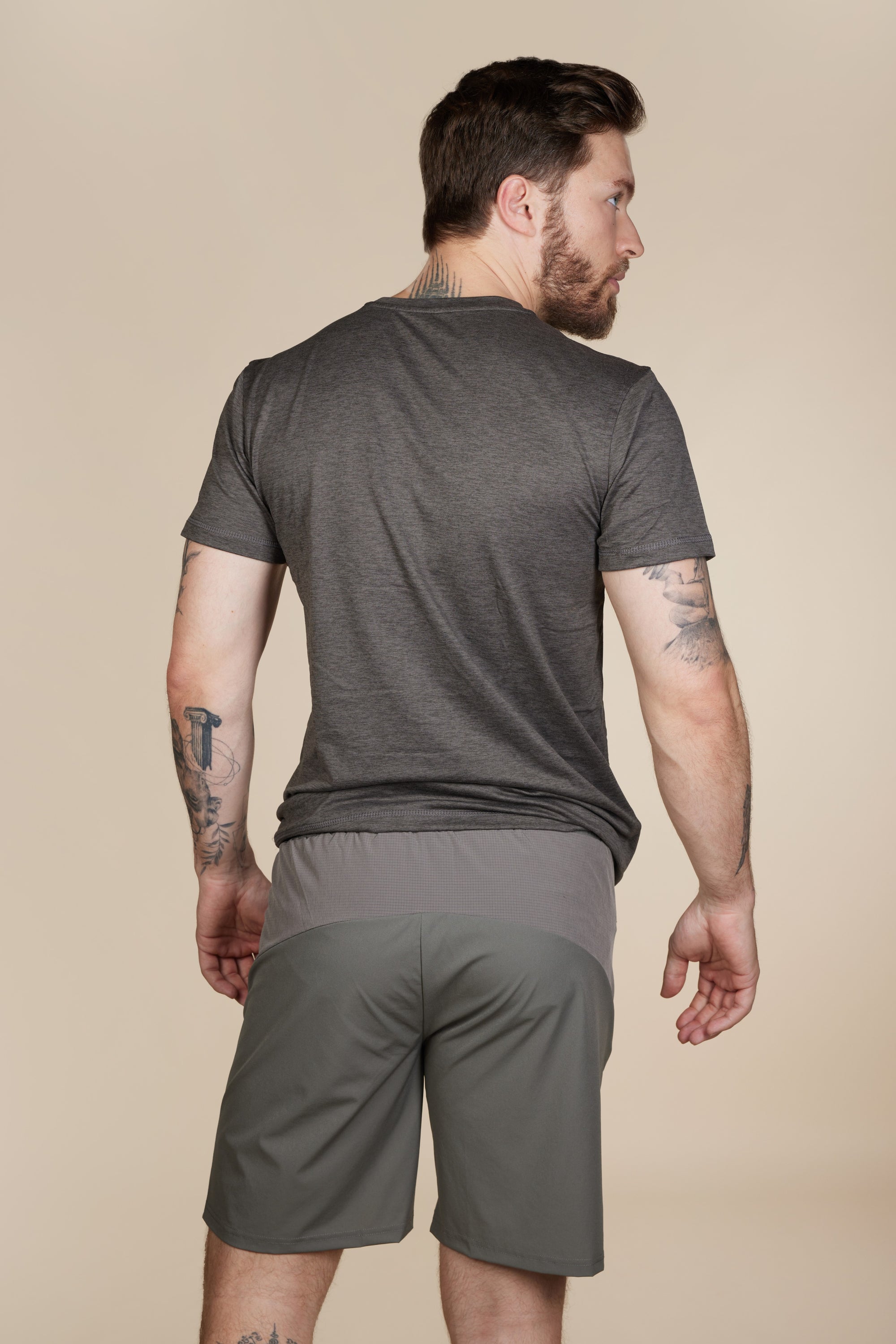 Camiseta Masculina SW - Cinza
