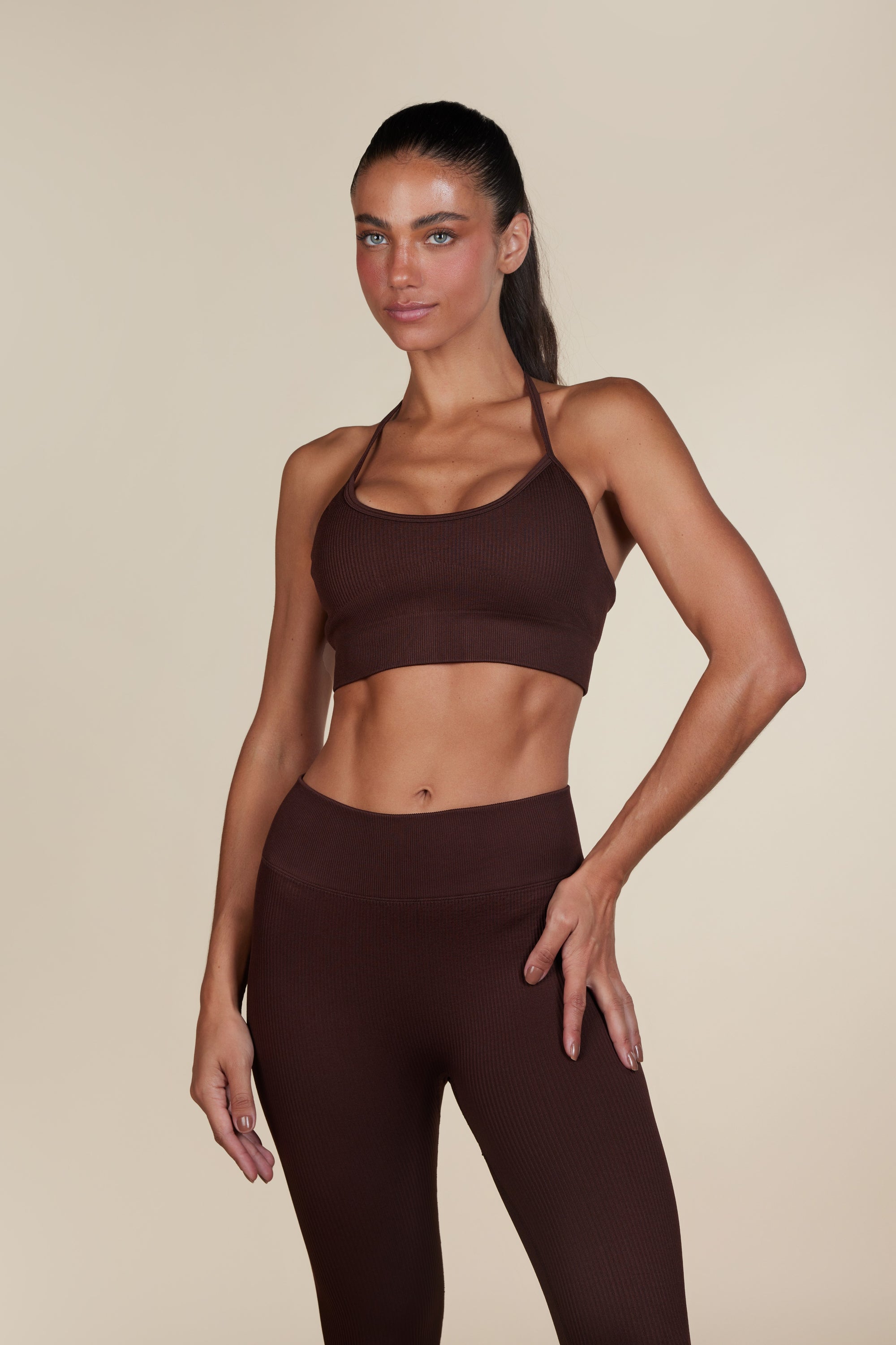 Legging Canelado Wanda V3 - Bordo