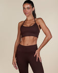 Legging Canelado Wanda V3 - Bordo