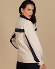 Jaqueta Strip - Creme