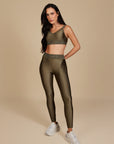 Legging Téfi - Verde Escuro