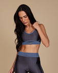 Top Téfi - Azul Escuro